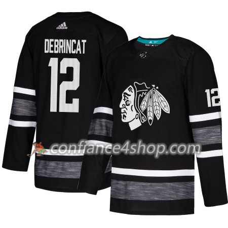 Adidas Maillot de Hockey Chicago Blackhawks Alex DeBrincat 12 2019 All-Star Noir Authentic - Homme